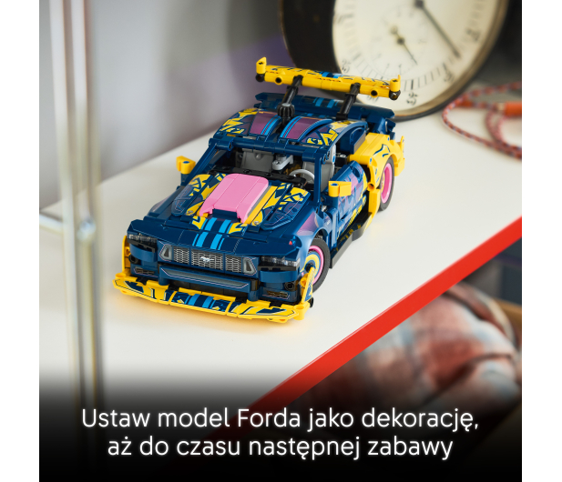 LEGO TECHNIC 42236 Warsztat tuningowy: samochód Ford Mustang GT - 1547398 - zdjęcie 8